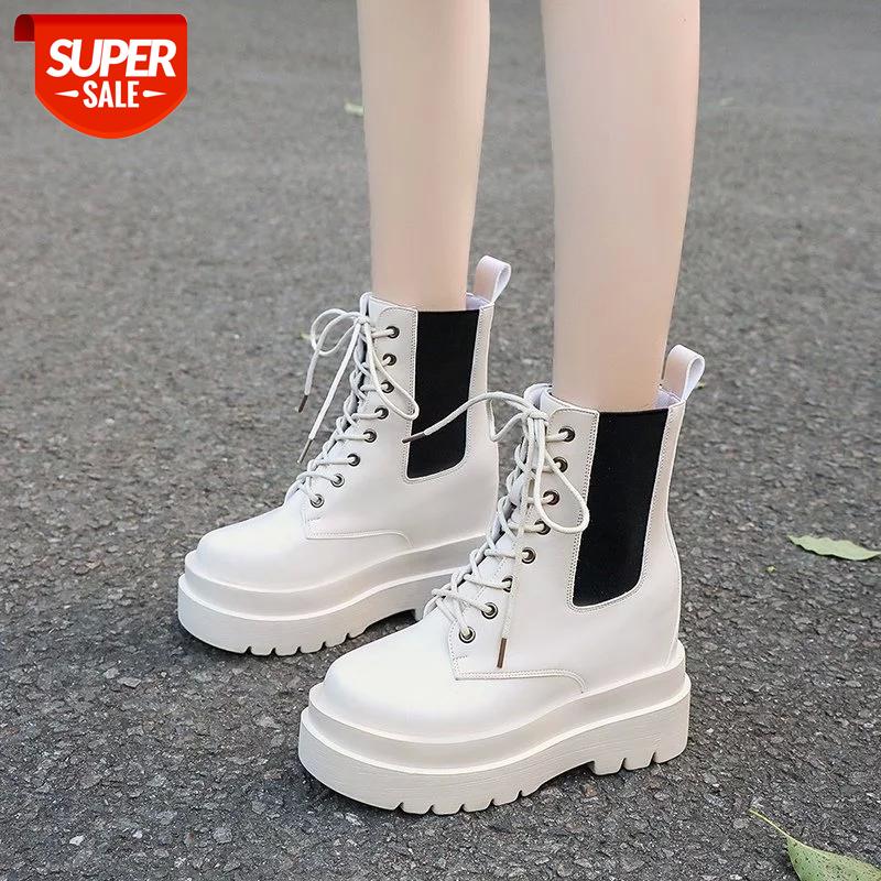 Lucyever Fashion Elastic Chunky Platform Boots Women Waterproof Pu Leather Hidden Heels Shoes Woman Autumn Ankle Boots Female #ET7p, Beige
Lucyever Fashion Elastic Chunky Platform Boots Women Waterproof Pu Leather Hidden Heels Shoes Woman Autumn Ankle Boots Female #ET7p, Beige