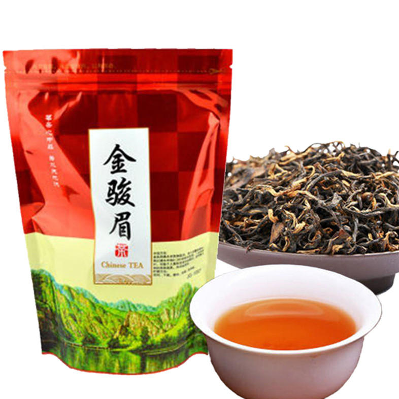 Preference 250g Chinese Organic Black Tea Jinjunme Red Tea New Cooked Tea Healthy Green Food Sealing strip packaging
Preference 250g Chinese Organic Black Tea Jinjunme Red Tea New Cooked Tea Healthy Green Food Sealing strip packaging