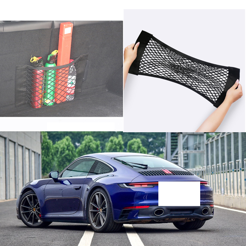 For Porsche 911 Model Auto Car Black Front Rear Trunk Cargo Baggage Organizer Storage Nylon Net
For Porsche 911 Model Auto Car Black Front Rear Trunk Cargo Baggage Organizer Storage Nylon Net