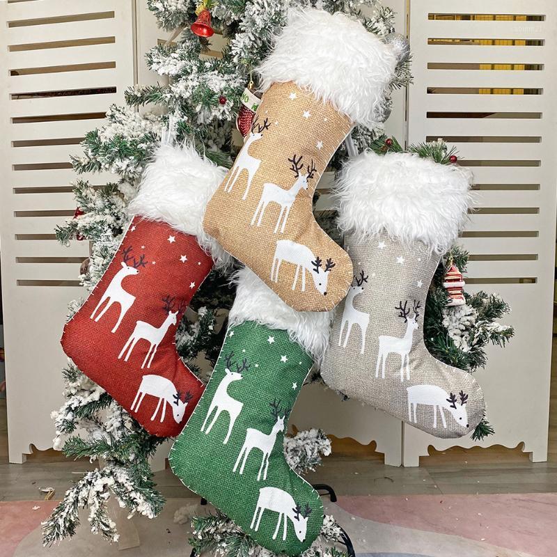 New Year Gifts Bag Christmas Stocking Noel Christmas Decorations For Home Navidad Socks Xmas Tree Decoration Natal Decor1
New Year Gifts Bag Christmas Stocking Noel Christmas Decorations For Home Navidad Socks Xmas Tree Decoration Natal Decor1