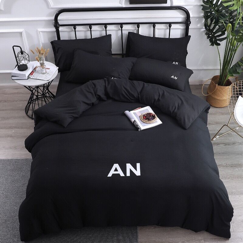 Branded Cotton 4pcs Bedding Sets Machine Hand Washing Letter BedClothes Pillow Sheet Woven Adult Soft Size, Customize
Branded Cotton 4pcs Bedding Sets Machine Hand Washing Letter BedClothes Pillow Sheet Woven Adult Soft Size, Customize