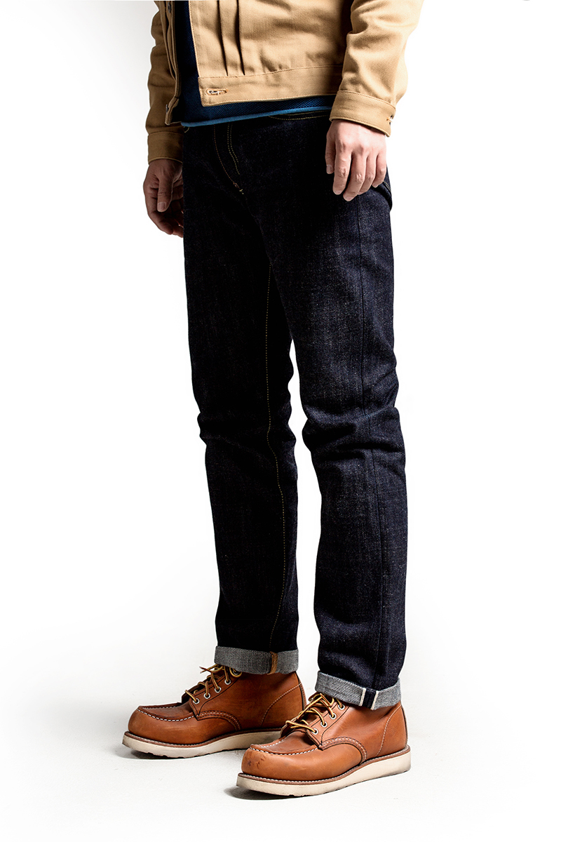 SD107-0001 Rock Can Roll Read Description! Heavy Weight Indigo Selvage Unwashed Pants Unsanforised Thick Raw Denim Jean 17oz 201118