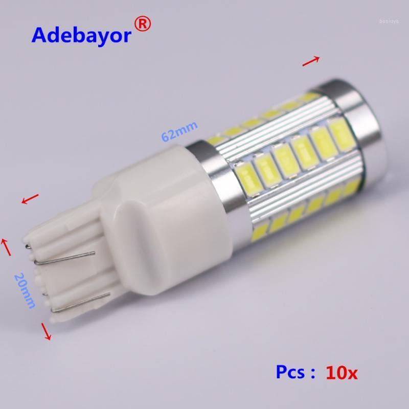 10PCS T20 7443 7440 W21/5W 33 SMD 5630 5730 Car Led Turn Signal Lights Brake Tail Lamps 33SMD Auto Rear Reverse Bulbs Adebayor1, As pic
10PCS T20 7443 7440 W21/5W 33 SMD 5630 5730 Car Led Turn Signal Lights Brake Tail Lamps 33SMD Auto Rear Reverse Bulbs Adebayor1, As pic