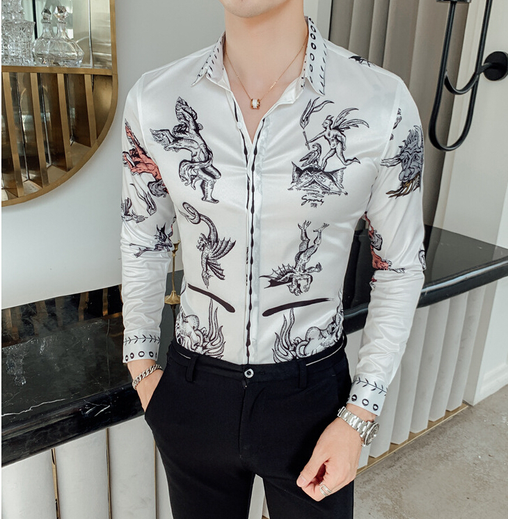 2021 Autumn the High-grade Fashion Men's Design of Businessmen Long-sleeve Casual Shirts 9oj4, As shown
2021 Autumn the High-grade Fashion Men's Design of Businessmen Long-sleeve Casual Shirts 9oj4, As shown