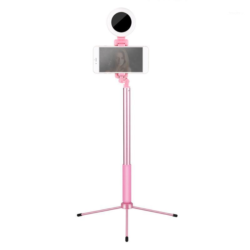 1.7-Meter Live Streaming Selfie-Portrait Stand Kit with Selfie Stick Integrated Phone Holder Fill Light + Tripod for Smartphones1 
1.7-Meter Live Streaming Selfie-Portrait Stand Kit with Selfie Stick Integrated Phone Holder Fill Light + Tripod for Smartphones1