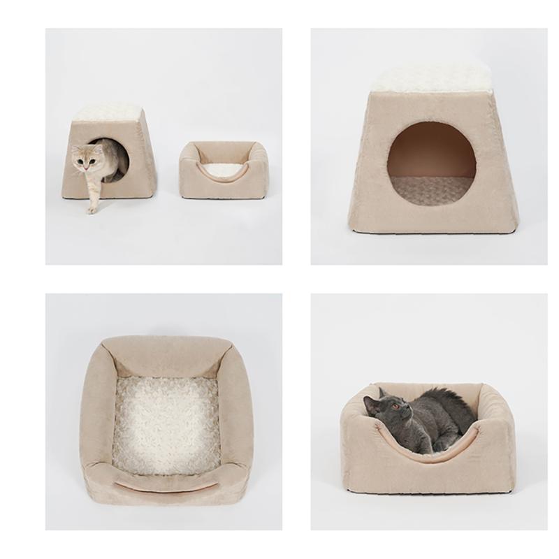 2&1 Cat House Soft Sofa Warm Cats Cave Bed House Pets Sleeping Bag For Small Dog Kitten Removable Mat Washable Nest 2020
2&1 Cat House Soft Sofa Warm Cats Cave Bed House Pets Sleeping Bag For Small Dog Kitten Removable Mat Washable Nest 2020