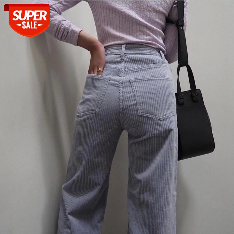 Vintage Corduroy Pants Harajuku Woman Trousers Elastics Korean Pants Causal autumn winter Straight Violet trousers #vk5D, Black;white
Vintage Corduroy Pants Harajuku Woman Trousers Elastics Korean Pants Causal autumn winter Straight Violet trousers #vk5D, Black;white
