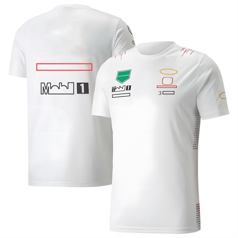 Male and female f1 team T-shirt Four seasons Formula One white commemorative racing suit official custom
Male and female f1 team T-shirt Four seasons Formula One white commemorative racing suit official custom