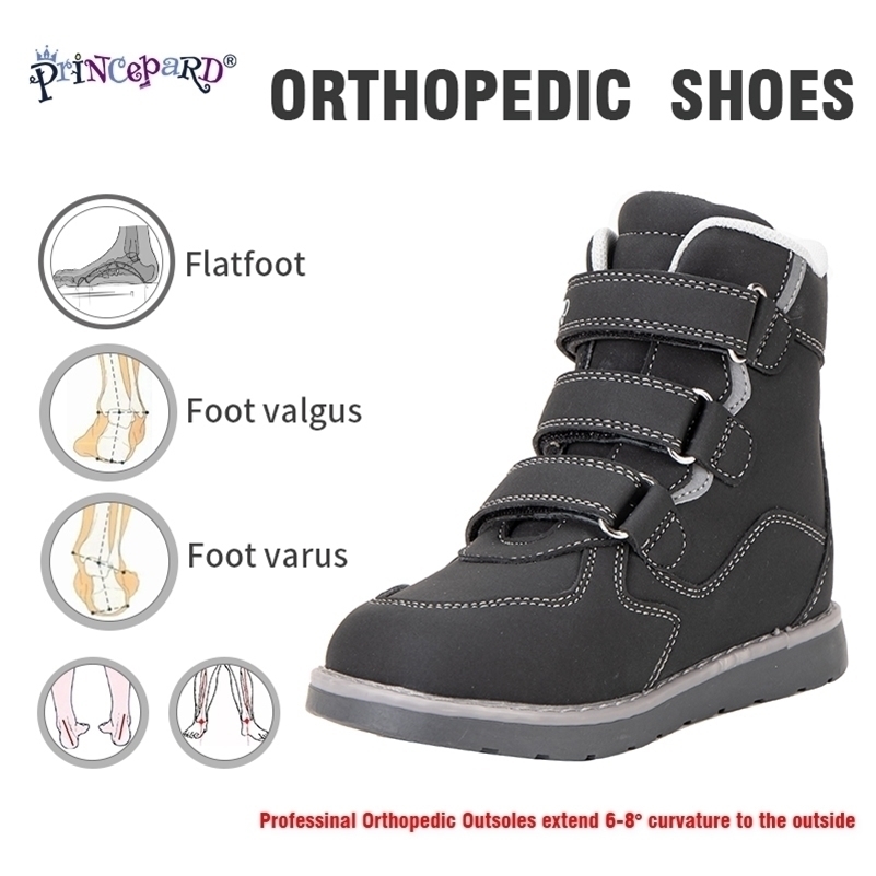 Princepard Winter Kids Snow Boots Children Orthopedic Shoes with Ankle Support for Girls Boys 100% Velvet Kids Ankle Shoes 201113, 11
Princepard Winter Kids Snow Boots Children Orthopedic Shoes with Ankle Support for Girls Boys 100% Velvet Kids Ankle Shoes 201113, 11