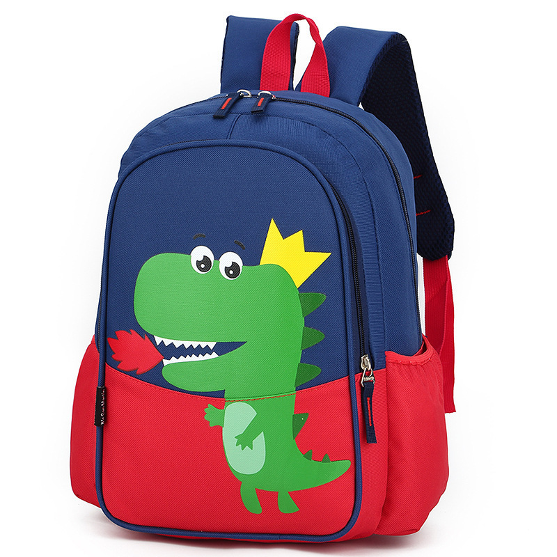 

Dinosaur Print Nylon Children Backpacks Kids Kindergarten School Bag Backpacks Baby Boys Nursery Toddler Cute Schoolbag Rucksack 201117
