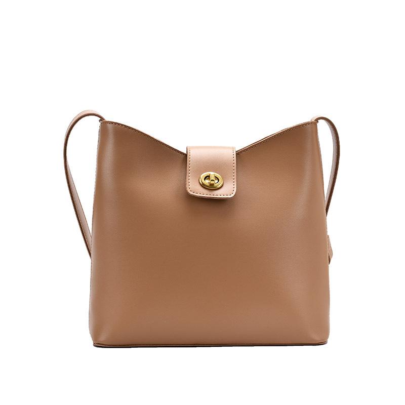 Pu Women's Bag 2021 Slung Bucket Bag, Black
Pu Women's Bag 2021 Slung Bucket Bag, Black