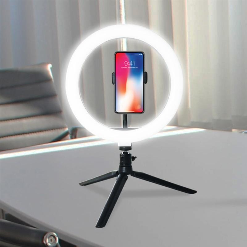 LED Ring Light Studio Photo Video Dimmable Lamp Tripod Stand Selfie Camera Phone Ringlight for Photography Lighting Self Make up
LED Ring Light Studio Photo Video Dimmable Lamp Tripod Stand Selfie Camera Phone Ringlight for Photography Lighting Self Make up