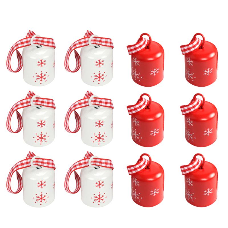 12pcs Snowflake Delicate Iron Tree Ornaments Jingle Bells Hanging Decors for Weeding Tree Home
12pcs Snowflake Delicate Iron Tree Ornaments Jingle Bells Hanging Decors for Weeding Tree Home