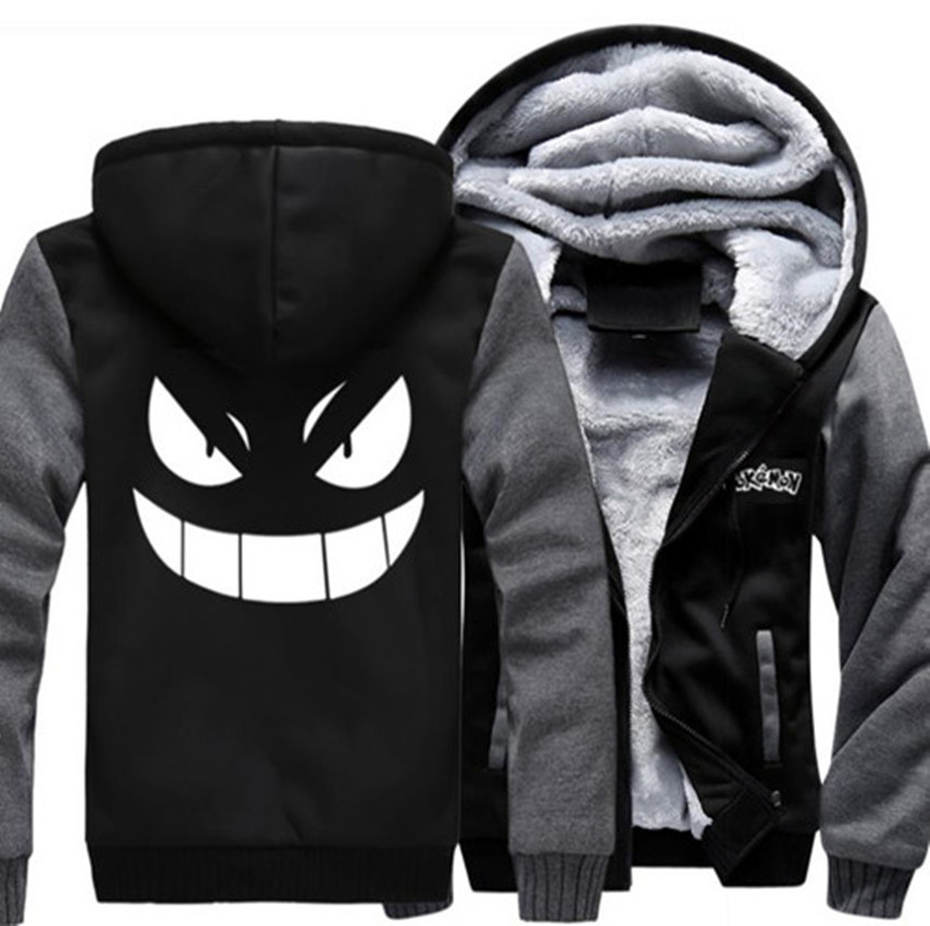 2021 New Us Size for Men Women Hoodies Anime Pocket Monster Gengar Jacket Sweatshirts Thicken Hoodie Coat Rhkg
2021 New Us Size for Men Women Hoodies Anime Pocket Monster Gengar Jacket Sweatshirts Thicken Hoodie Coat Rhkg