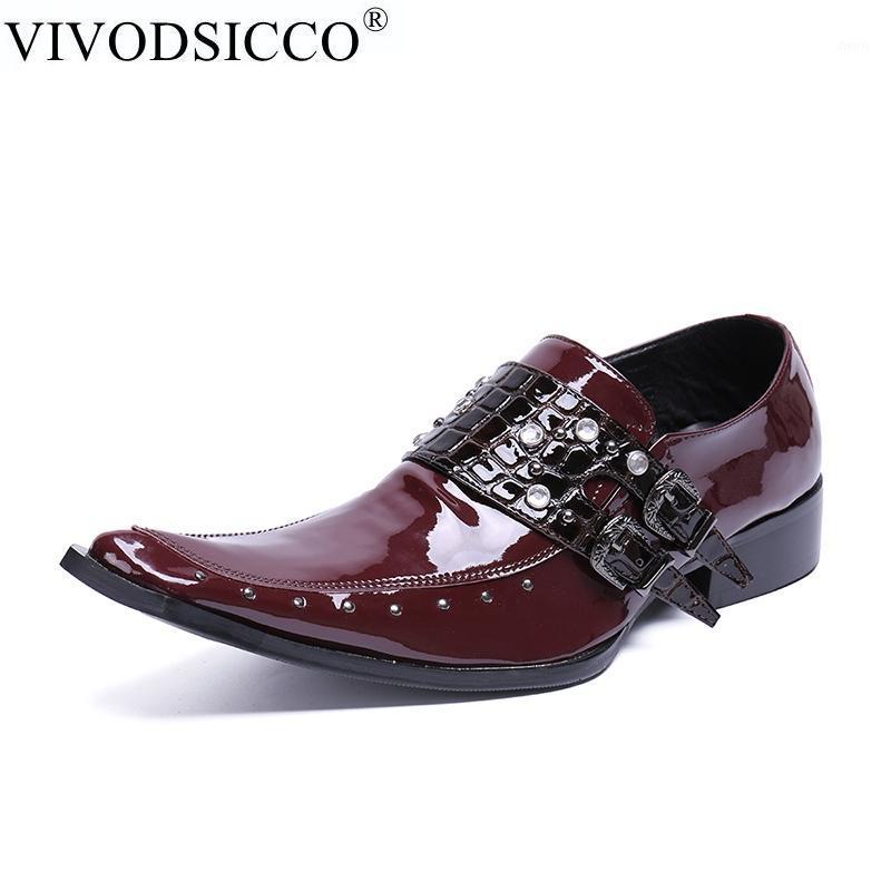 VIVODSICCO Men Formal Shoes Pointed Toe Business Wedding Patent Leather Oxford Shoes For Men Dress Wedding shoe1, Wine red
VIVODSICCO Men Formal Shoes Pointed Toe Business Wedding Patent Leather Oxford Shoes For Men Dress Wedding shoe1, Wine red