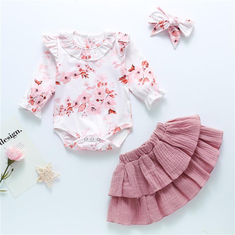 0-24M Baby Girls 3Pcs Set Round Neck Flower Print Romper Solid Pleated Bubble Skirt Bow Headband Infant Girls Summer Set, As pic
0-24M Baby Girls 3Pcs Set Round Neck Flower Print Romper Solid Pleated Bubble Skirt Bow Headband Infant Girls Summer Set, As pic
