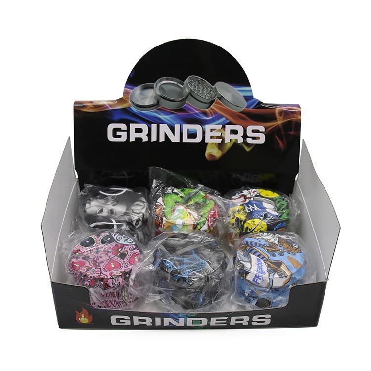 Smoking Printing 63mm Herb Grinder Zinc alloy Crusher Grinders With Cartoon Design 47mm High
Smoking Printing 63mm Herb Grinder Zinc alloy Crusher Grinders With Cartoon Design 47mm High