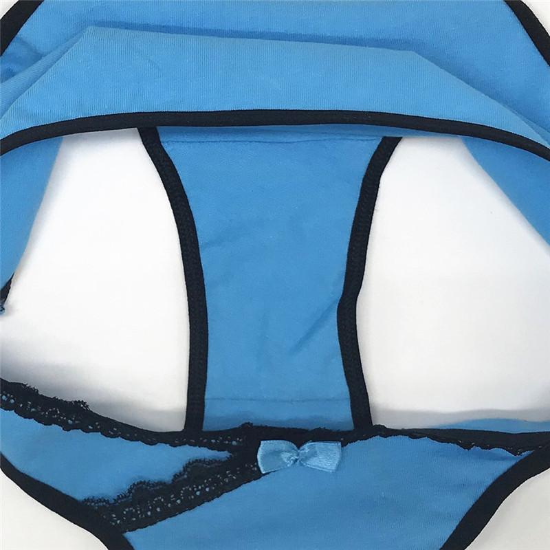 6Pcs Cotton Underwear For Girls 2019 Girls Thongs Soft Panties Teenages Candy Color Briefs Puberty Lingerie Calcinha Infantil Y0126