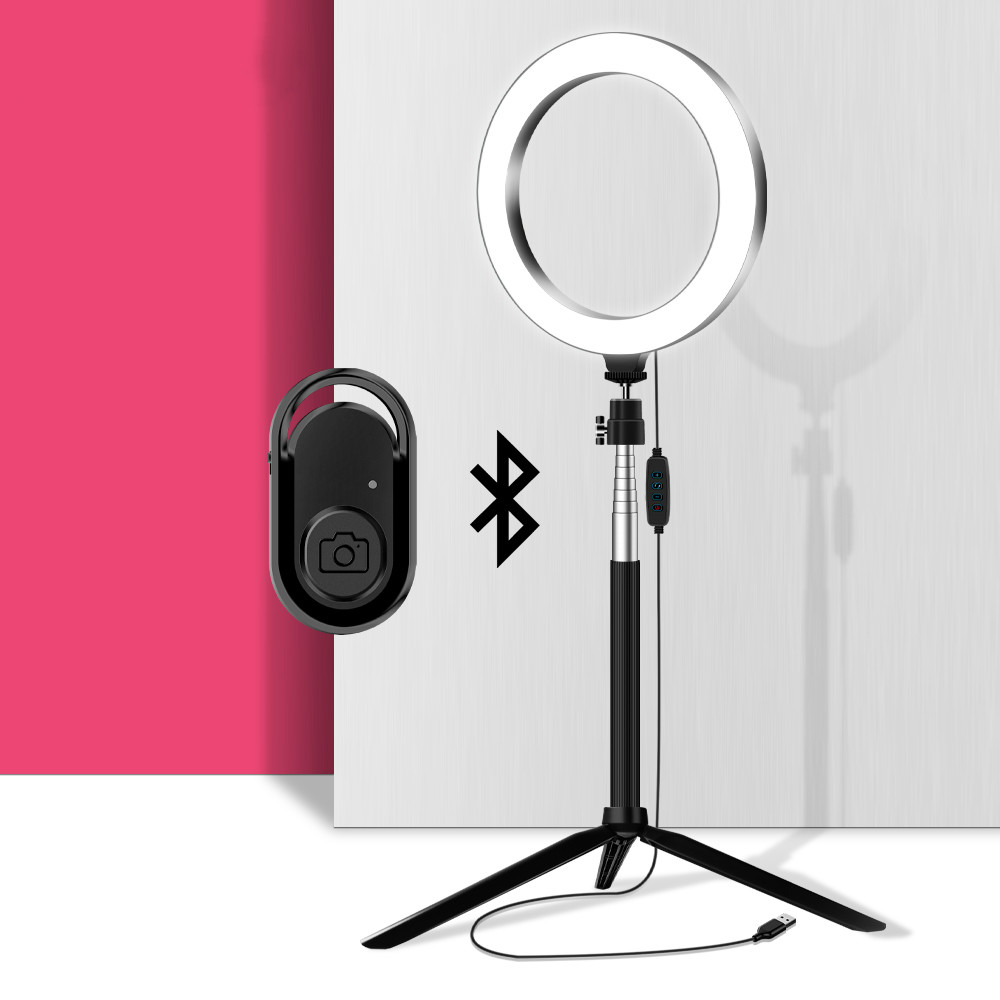LED Ringlight Circle Lamp Selfie Ring Light with Bluetooth Remote for Makeup Video Photo Studio Lighting on YouTube Tiktok
LED Ringlight Circle Lamp Selfie Ring Light with Bluetooth Remote for Makeup Video Photo Studio Lighting on YouTube Tiktok