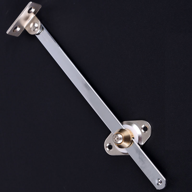 Furniture Hinge Bedside Cupboard Shoe Cabinet Flip Down Door Support Slide Position Connecting Rod Track Hardware Bracket