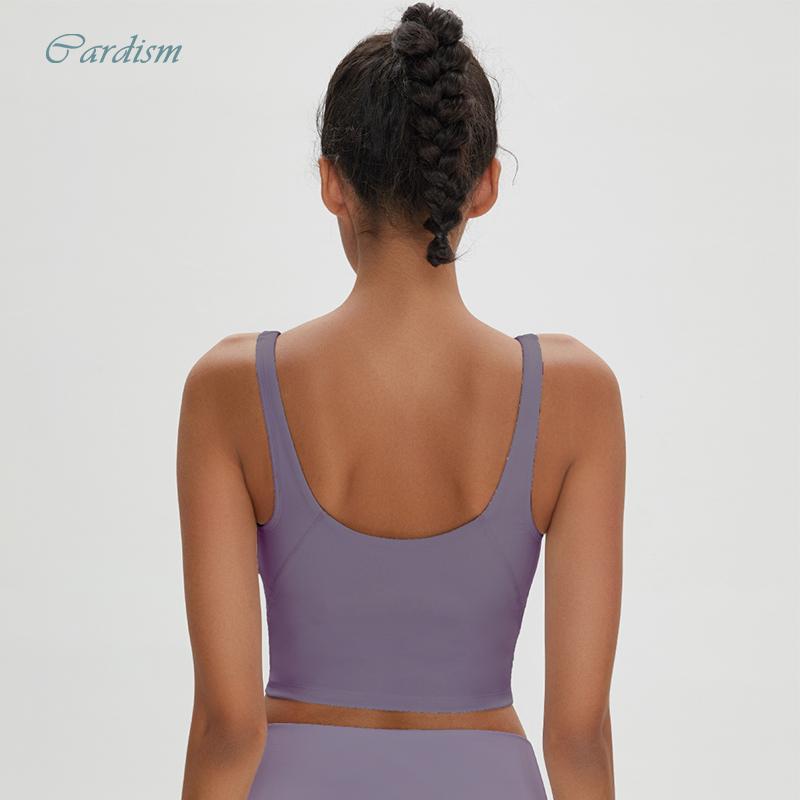 Cardism Women' Underwear Sports Yoga Bra Seamless Fitness Crop Top 2021 Push Up Gym Sport Bra Women Bralette Top Female, Black sports bra
Cardism Women' Underwear Sports Yoga Bra Seamless Fitness Crop Top 2021 Push Up Gym Sport Bra Women Bralette Top Female, Black sports bra