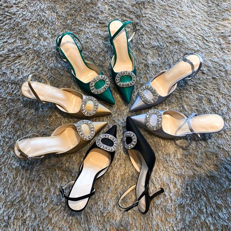 Finger pointed slingshot comes back in fashion feminine high-heel party shoes six inches/eight inches/ten inches thin heel CCWH, 8cm silver
Finger pointed slingshot comes back in fashion feminine high-heel party shoes six inches/eight inches/ten inches thin heel CCWH, 8cm silver
