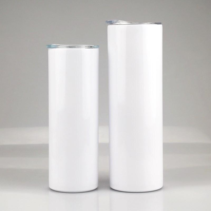 Wholesale Price Sublimation Tumbler Skinny 20 oz Mugs Stainless Steel Insulated Straight Cup white Beer Coffee in stocksffgh 
Wholesale Price Sublimation Tumbler Skinny 20 oz Mugs Stainless Steel Insulated Straight Cup white Beer Coffee in stocksffgh