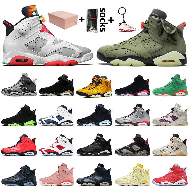 With Box New Top Quality Jumpman 6 6s Womens Mens Basketball Shoes Hare 6 Travis Scotts Infrared Tech Chrome Trainers Sneakers Size 13
With Box New Top Quality Jumpman 6 6s Womens Mens Basketball Shoes Hare 6 Travis Scotts Infrared Tech Chrome Trainers Sneakers Size 13