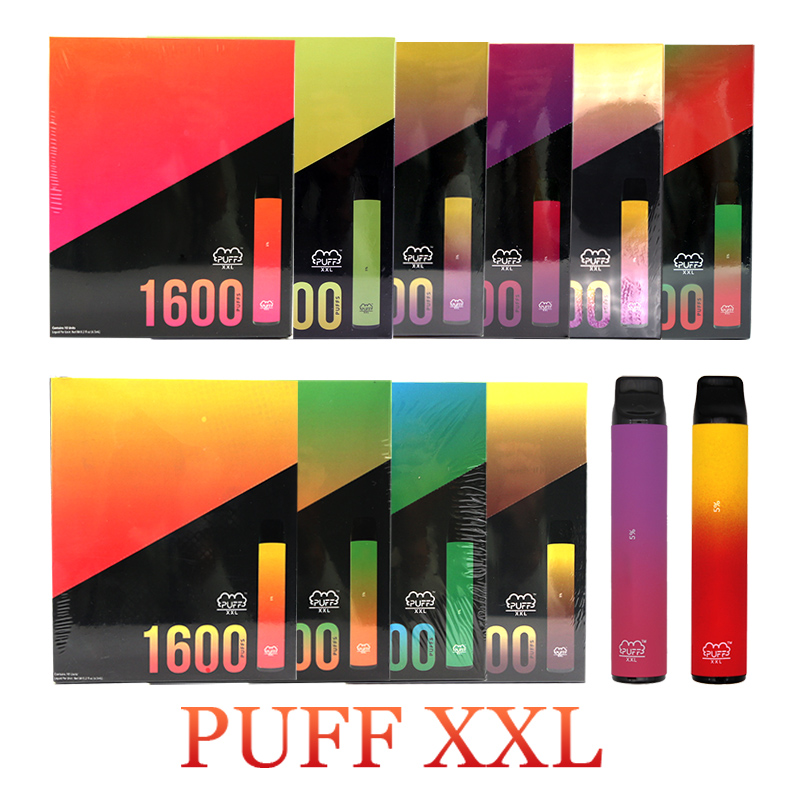 PUFF XXL Disposable Device 1600+ Puffs 43 Colors Puff Bar Plus Xtra E Cigarette Vape Pen High quality Ship in 1 day
PUFF XXL Disposable Device 1600+ Puffs 43 Colors Puff Bar Plus Xtra E Cigarette Vape Pen High quality Ship in 1 day