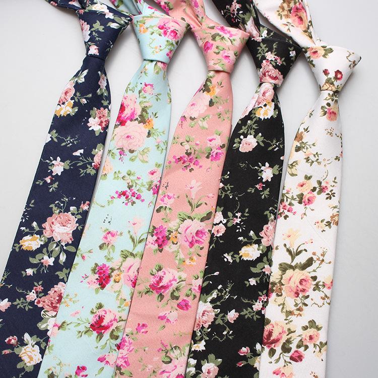 New Men Necktie Casual Cotton Neck Ties Skinny Designer Narrow Vintage Floral Print Neckwear Ties For Wedding Party Suits
New Men Necktie Casual Cotton Neck Ties Skinny Designer Narrow Vintage Floral Print Neckwear Ties For Wedding Party Suits