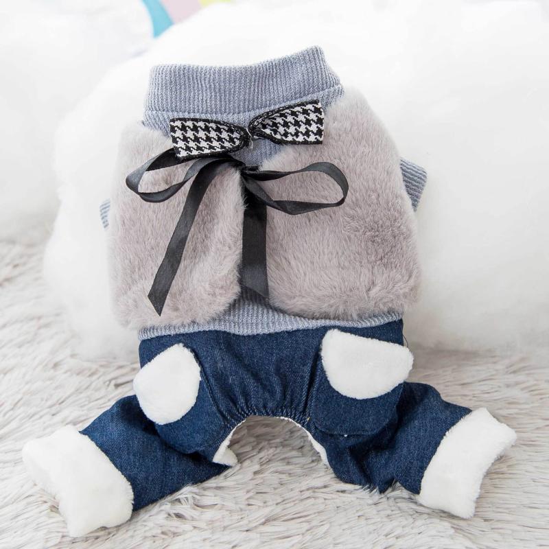 Light Blue and Pink Dog Jumpsuits with Bow Decoration Dog Suit Autumn and Winter Luxury Design Ropa Perro Invierno Clothes
Light Blue and Pink Dog Jumpsuits with Bow Decoration Dog Suit Autumn and Winter Luxury Design Ropa Perro Invierno Clothes