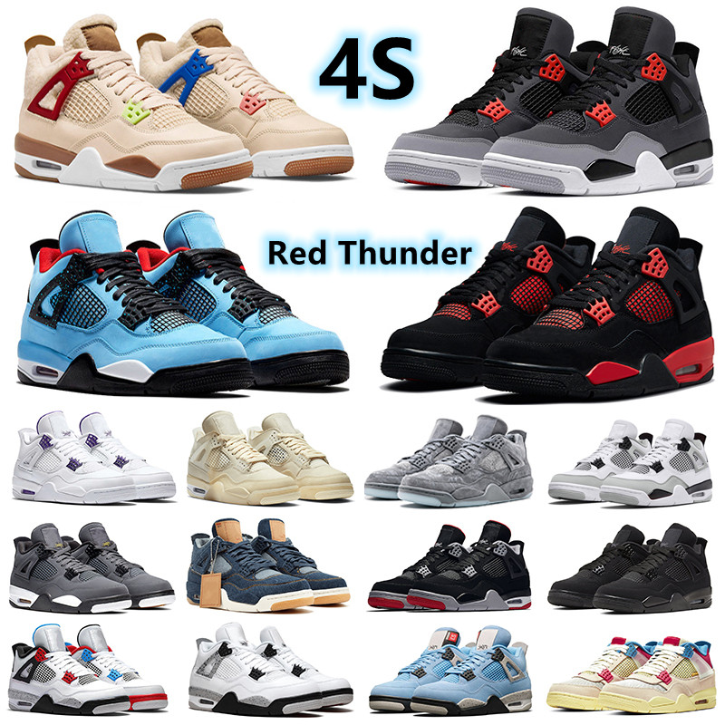 4 4s mens basketball shoes Red Thunder Royalty bred Black Cat Cool Grey Lightning University Blue Shimmer White Oreo Infrared men women trainers sports sneakers, Pay for box
4 4s mens basketball shoes Red Thunder Royalty bred Black Cat Cool Grey Lightning University Blue Shimmer White Oreo Infrared men women trainers sports sneakers, Pay for box