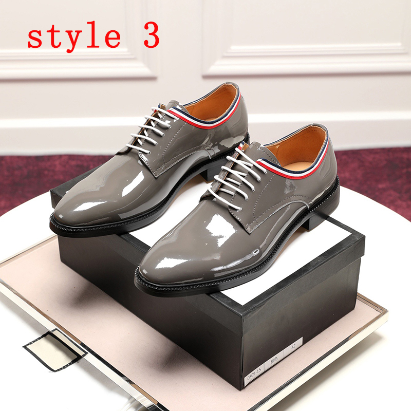 Men's dress shoes real Leather fashion metal button luxury casual business brand tennis loafers high quality size 38-45 with original box, Style 6
Men's dress shoes real Leather fashion metal button luxury casual business brand tennis loafers high quality size 38-45 with original box, Style 6