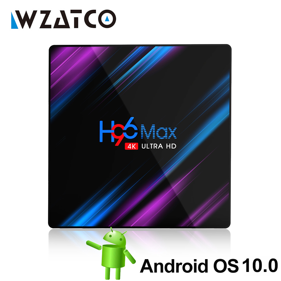 H96 Max-3318 Android TV Box 10.0 4GB 64GB Quad-Core 64bit 1080P H.265 4K Google Play Store Netflix Youtube Smart box Media
H96 Max-3318 Android TV Box 10.0 4GB 64GB Quad-Core 64bit 1080P H.265 4K Google Play Store Netflix Youtube Smart box Media