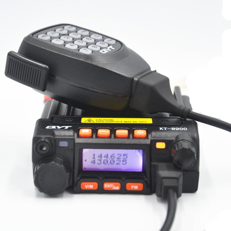 QYT KT-8900Mini Mobile Radio UV Dual Band 136-174/400-480MHz Hight Power 25W CTCSS/DCS/DTMF Walkie Talkie/Two Way Radio
QYT KT-8900Mini Mobile Radio UV Dual Band 136-174/400-480MHz Hight Power 25W CTCSS/DCS/DTMF Walkie Talkie/Two Way Radio
