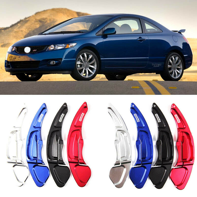 Alloy Steering Wheel DSG Paddle Extension Shifters Cover Fit For Honda Civic 09+
Alloy Steering Wheel DSG Paddle Extension Shifters Cover Fit For Honda Civic 09+