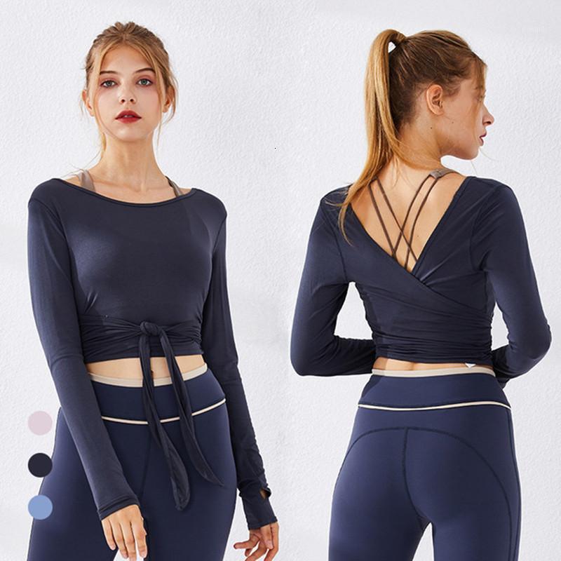 New Bandage Women Sports Long Sleeve T Shirts Autumn Loose Fitness Quick-Drying Gym Women Reversible Yoga T-shirt1, Blue
New Bandage Women Sports Long Sleeve T Shirts Autumn Loose Fitness Quick-Drying Gym Women Reversible Yoga T-shirt1, Blue