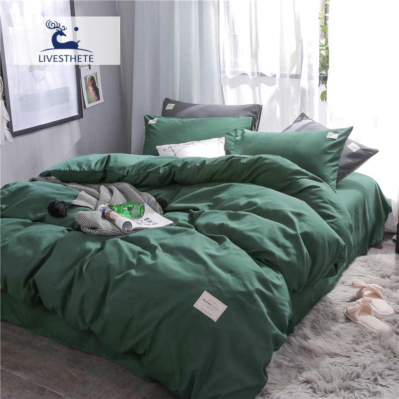 Liv-Esthete Luxury Dark Green Bedding Set Soft Printed Duvet Cover Flat Sheet Double Queen King Bed Linen Bed Sheet Quilt Cover, 009
Liv-Esthete Luxury Dark Green Bedding Set Soft Printed Duvet Cover Flat Sheet Double Queen King Bed Linen Bed Sheet Quilt Cover, 009
