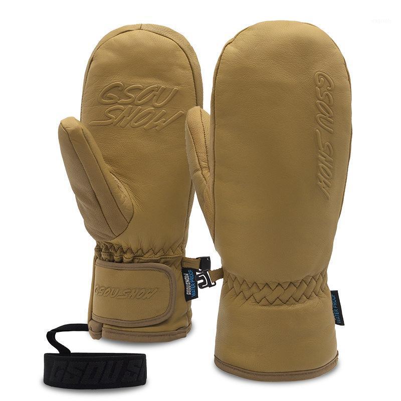 Men Women Skiing Gloves PU Waterproof Wear-resistant Winter Warm Full Finger Gloves Mittens Outdoor Riding Fishing Hiking1, Yellow
Men Women Skiing Gloves PU Waterproof Wear-resistant Winter Warm Full Finger Gloves Mittens Outdoor Riding Fishing Hiking1, Yellow