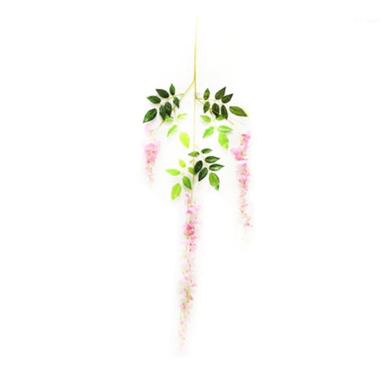 Wedding Fabric Rattan Plants Artificial Flower Crafts Home Decor Garden Vine Hanging Romantic Strip Wisteria Bouquet Party1, White
Wedding Fabric Rattan Plants Artificial Flower Crafts Home Decor Garden Vine Hanging Romantic Strip Wisteria Bouquet Party1, White