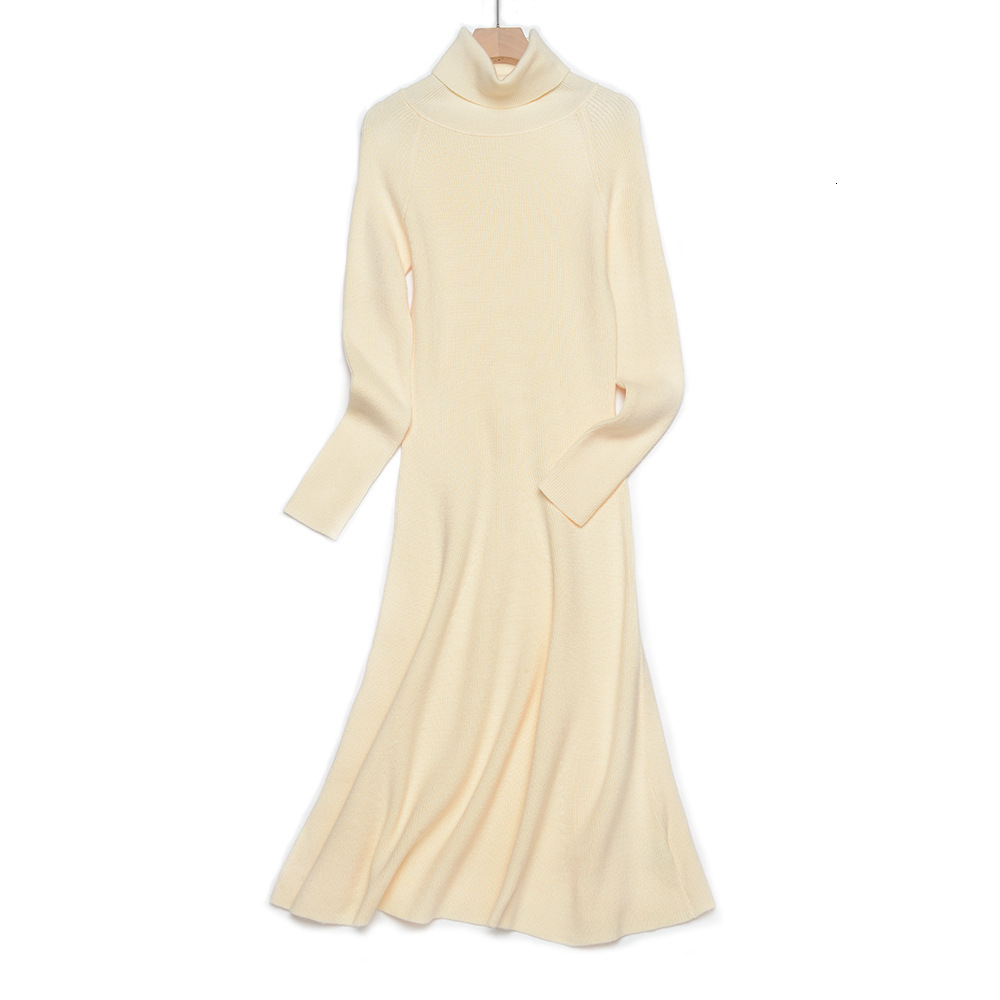 2021 New Thick Slim Autumn Winter Women Female Split Sleeve Basic Long Straight Turtleneck Sweater Dress Chic Nsr1, Beige
2021 New Thick Slim Autumn Winter Women Female Split Sleeve Basic Long Straight Turtleneck Sweater Dress Chic Nsr1, Beige