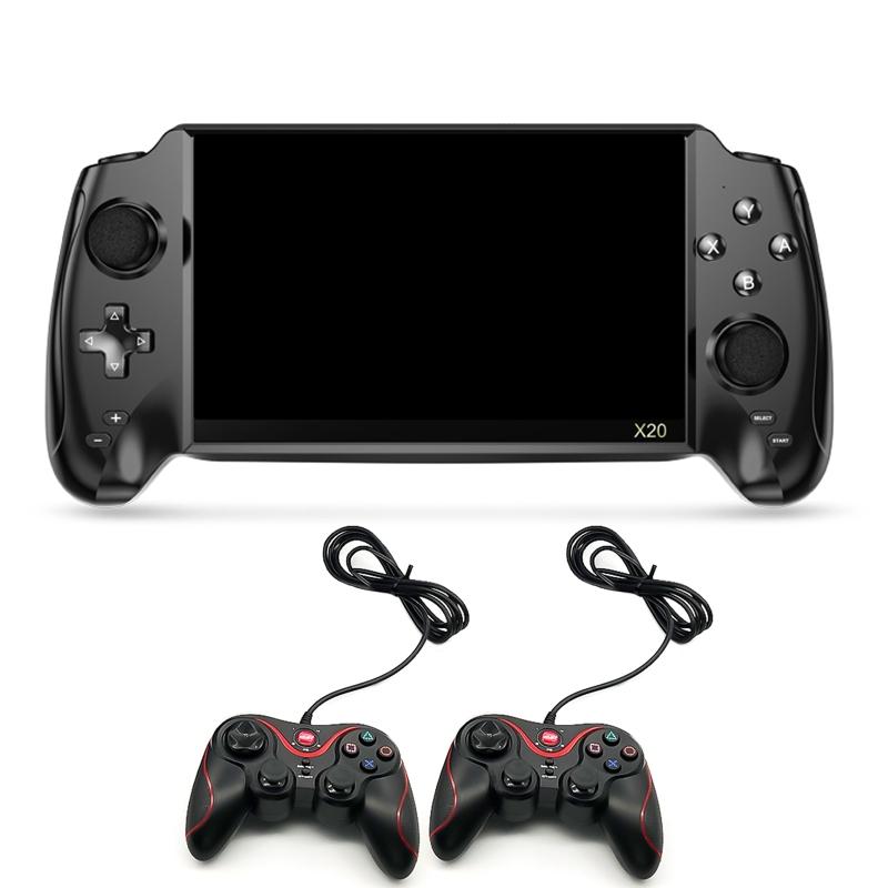 X20 Handheld Game Console 7 Inch Screen Retro Joystick Support TF Card Double Player Video Output for Kids
X20 Handheld Game Console 7 Inch Screen Retro Joystick Support TF Card Double Player Video Output for Kids