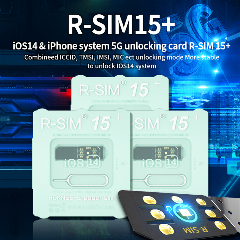 RSIM 15+ R-SIM 15+ Unlock Card For iOS 14 Dual CPU Aegis Cloud Upgrade Universal Unlocking Card For 5G iphone12 XR 8 7
RSIM 15+ R-SIM 15+ Unlock Card For iOS 14 Dual CPU Aegis Cloud Upgrade Universal Unlocking Card For 5G iphone12 XR 8 7