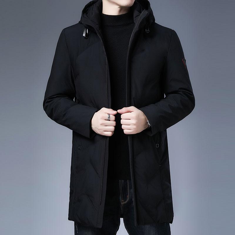 Down jacket in 2020 a new winter coat in the handsome male male winter a undertakes long clothes, Black
Down jacket in 2020 a new winter coat in the handsome male male winter a undertakes long clothes, Black