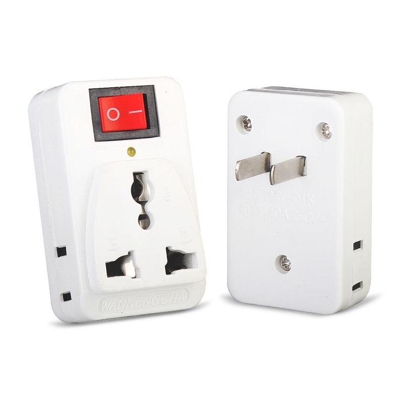 Universal EU UK AU US TO US AU CN AC Power Adapter Travel Plug Converter Rotatable 2 Flat Pin Plug With ON/OFF Switch
Universal EU UK AU US TO US AU CN AC Power Adapter Travel Plug Converter Rotatable 2 Flat Pin Plug With ON/OFF Switch
