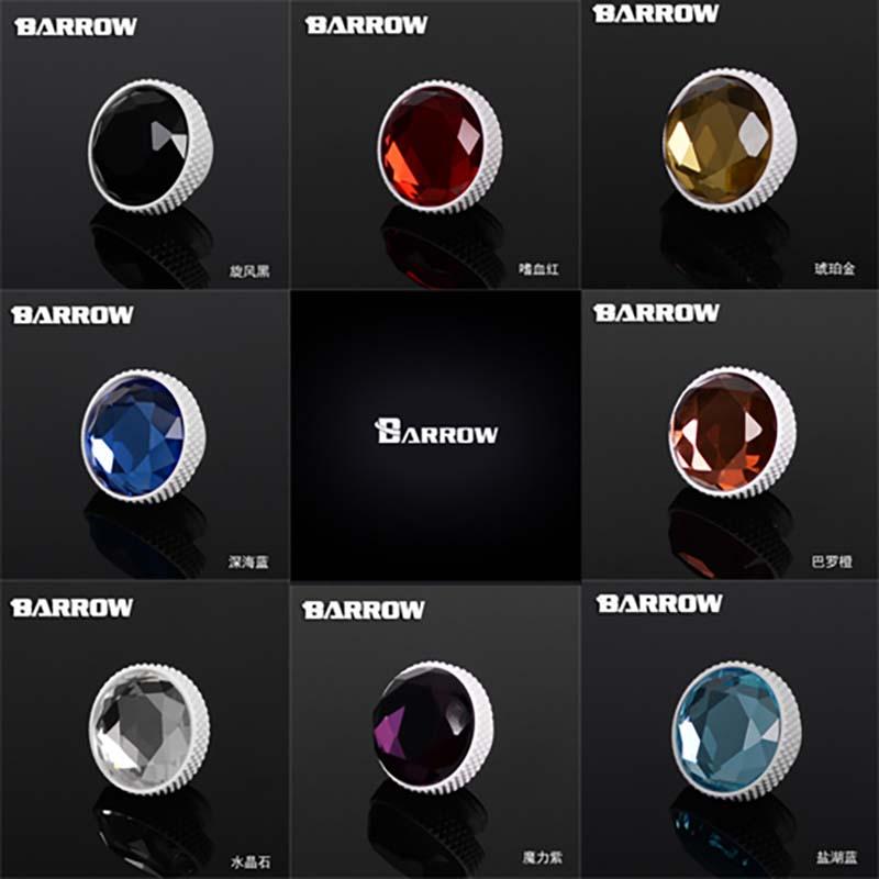 Barrow TBDS-V1 Stop plug,Colorful gemstone Decoration fitting,water cooler Hand Twist heatsink gadget
Barrow TBDS-V1 Stop plug,Colorful gemstone Decoration fitting,water cooler Hand Twist heatsink gadget