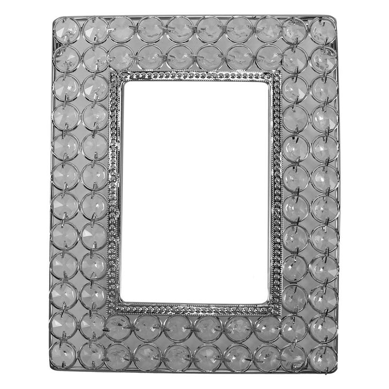 Table Top Crystal Photo Frame Metal Photo Storage Display Home Living Room Bedroom Wedding Gift Decorated,4X6Inch,Silver
Table Top Crystal Photo Frame Metal Photo Storage Display Home Living Room Bedroom Wedding Gift Decorated,4X6Inch,Silver