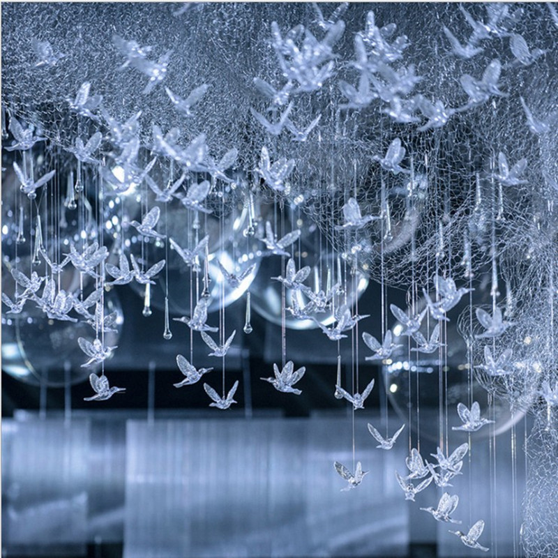 Transparent Acrylic Drops and Hummingbird Hanging Ornament For Wedding Site Layout Shopping Malls Decorations Free Shipping
Transparent Acrylic Drops and Hummingbird Hanging Ornament For Wedding Site Layout Shopping Malls Decorations Free Shipping