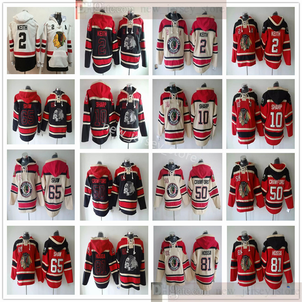 Chicago Blackhawks Hockey Hoodie Jerseys 2 Duncan Keith 10 Patrick Sharp 50 Corey Crawford 65 Andrew Shaw 81 Marian Hossa Hoodies Red White, Blue;black
Chicago Blackhawks Hockey Hoodie Jerseys 2 Duncan Keith 10 Patrick Sharp 50 Corey Crawford 65 Andrew Shaw 81 Marian Hossa Hoodies Red White, Blue;black
