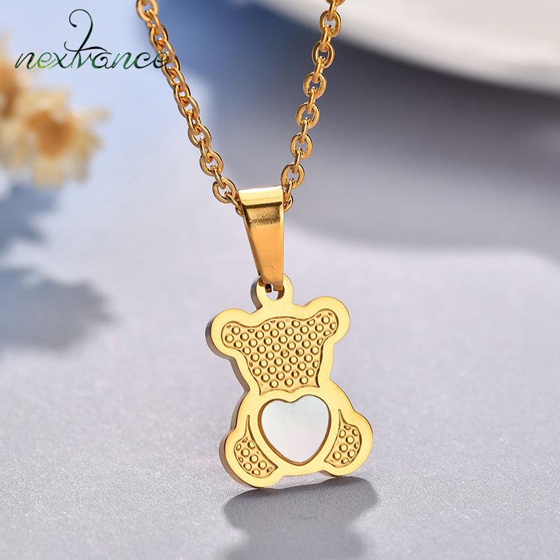 Nextvance Cartoon Animal Necklace Butterfly Bears Deer Dolphin Lion Pendants Gift For Women and Children
Nextvance Cartoon Animal Necklace Butterfly Bears Deer Dolphin Lion Pendants Gift For Women and Children